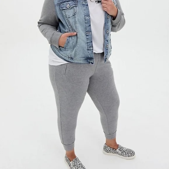 Torrid | Light Gray Jogger - Picture 2 of 15